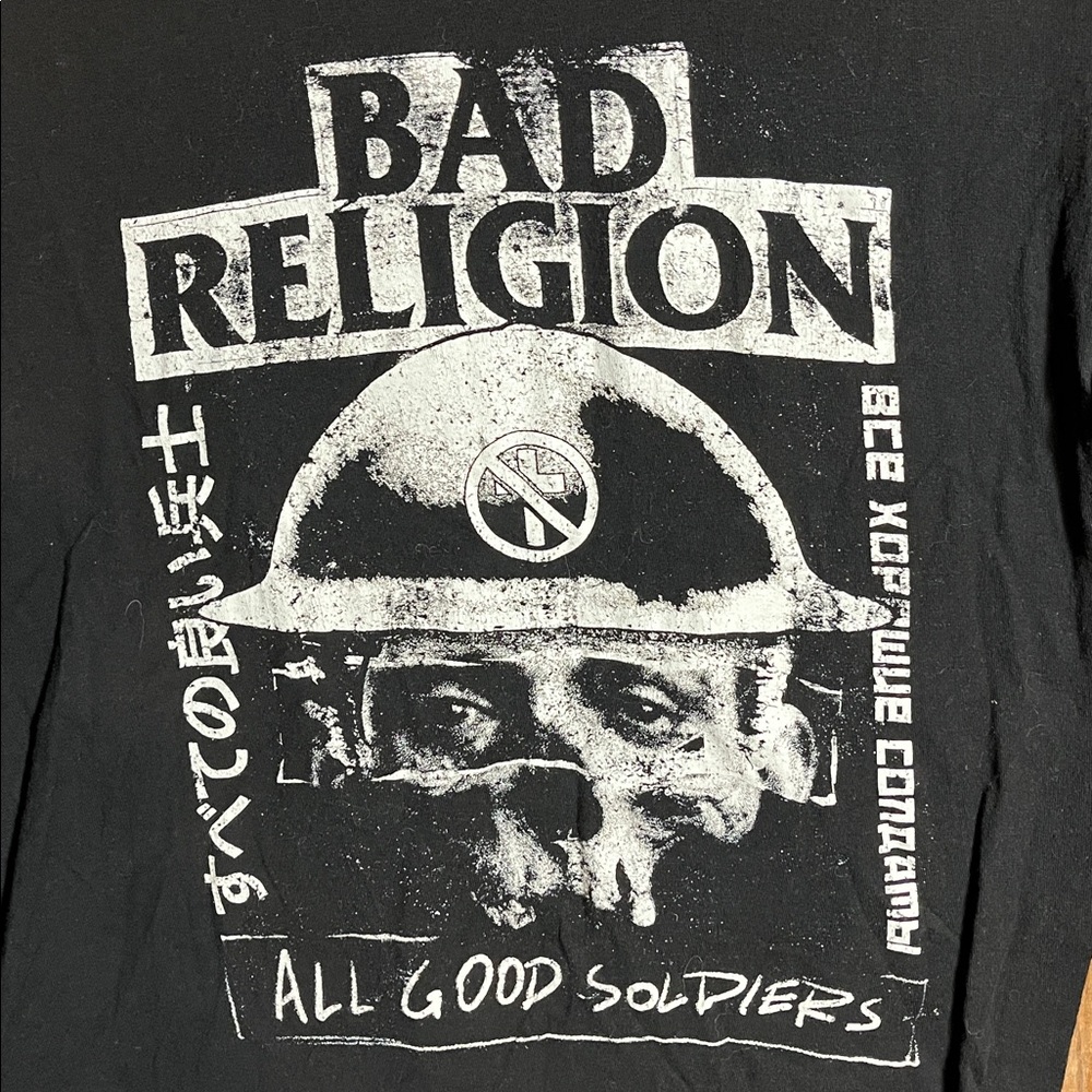 Bad Religion 2019 Tour T-Shirt - Picture 2 of 6